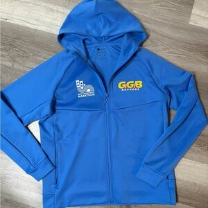 Blue GGB Runners Zip-Up Hoodie